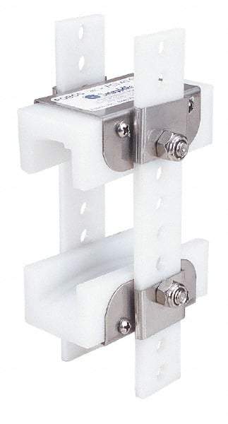 Made in USA - Chain Size 160, Polyethylene, Floating Roller Chain Tensioner - 6-1/2" Long - Exact Tool & Supply