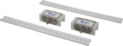 Made in USA - Chain Size 40, Polyethylene, Floating Roller Chain Tensioner - 3" Long - Exact Tool & Supply