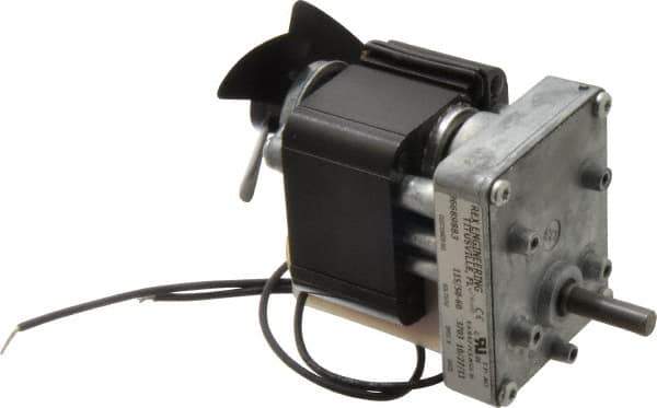 Made in USA - 115 Volt, 50 RPM, 69:1 Gear Ratio, CM Gearmotor - 20 Torque - Exact Tool & Supply