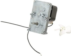 Made in USA - 115 Volt, 25 RPM, 136:1 Gear Ratio, ESP Gearmotor - 60 Torque - Exact Tool & Supply