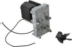 Made in USA - 115 Volt, 50 RPM, 63:1 Gear Ratio, ESP Gearmotor - 30 Torque - Exact Tool & Supply