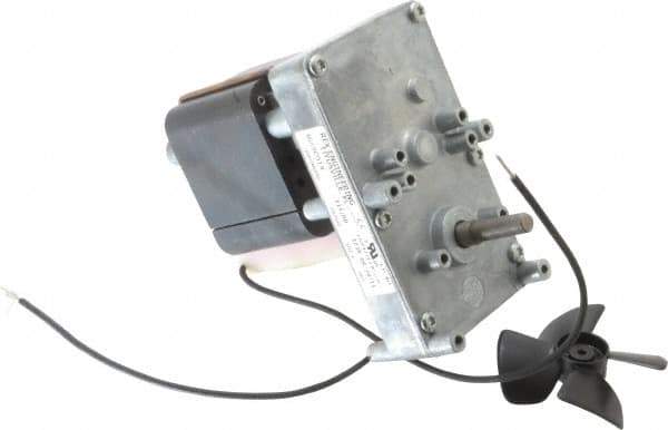 Made in USA - 115 Volt, 100 RPM, 34:1 Gear Ratio, ESP Gearmotor - 15 Torque - Exact Tool & Supply