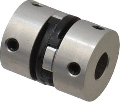 Value Collection - Flexible Oldham Coupling - 1" OD, 1.28" OAL, Delrin - Exact Tool & Supply