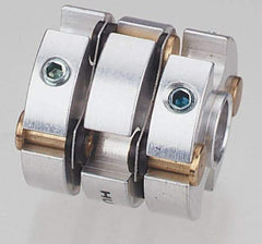 Value Collection - Flexible Membrane Coupling - 3/4" OD, 0.77" OAL, Stainless Steel - Exact Tool & Supply