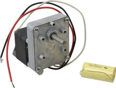 Made in USA - 115 Volt, 25 RPM, 136:1 Gear Ratio, CM Reversible Gearmotor - 30 Torque - Exact Tool & Supply