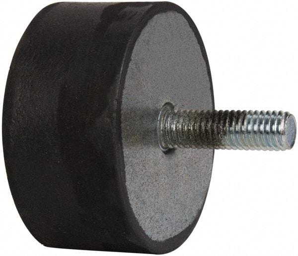Tech Products - 1815 Lb Capacity, 1/2-13 Plate/Stud Vibration Isolator - 3-1/8" Diam, 1-1/2" High - Exact Tool & Supply