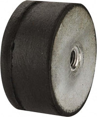 Tech Products - 660 Lb Capacity, 1/2-13 Plate/Plate Vibration Isolator - 3-1/8" Diam, 1-1/2" High - Exact Tool & Supply