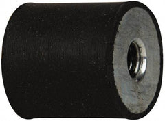 Tech Products - 25 Lb Capacity, 5/16-18 Plate/Plate Vibration Isolator - 1" Diam, 1" High - Exact Tool & Supply