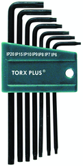 7 Piece - IP6; IP7; IP8; IP9; IP10; IP15; IP20 - TorxPlus L-Key Long Arm Set - Exact Tool & Supply