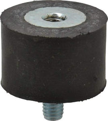 Tech Products - 185 Lb Capacity, 5/16-18 Plate/Stud Vibration Isolator - 1-1/2" Diam, 1" High - Exact Tool & Supply