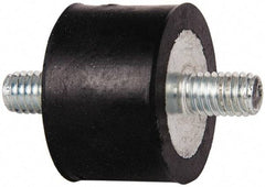 Tech Products - 95 Lb Capacity, 3/8-16 Stud/Stud Vibration Isolator - 1-1/2" Diam, 1" High - Exact Tool & Supply