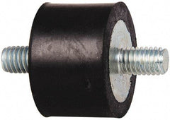 Tech Products - 185 Lb Capacity, 3/8-16 Stud/Stud Vibration Isolator - 1-1/2" Diam, 1" High - Exact Tool & Supply