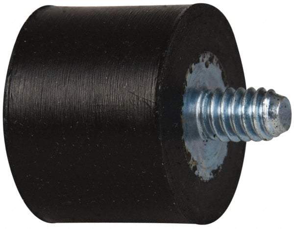 Tech Products - 65 Lb Capacity, 1/4-20 Plate/Stud Vibration Isolator - 1" Diam, 3/4" High - Exact Tool & Supply
