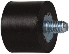 Tech Products - 65 Lb Capacity, 1/4-20 Plate/Stud Vibration Isolator - 1" Diam, 3/4" High - Exact Tool & Supply