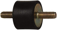 Tech Products - 60 Lb Capacity, 1/4-20 Stud/Stud Vibration Isolator - 1" Diam, 3/4" High - Exact Tool & Supply