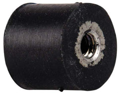 Tech Products - 9.5 Lb Capacity, 8-32 Plate/Plate Vibration Isolator - 9/16" Diam, 1/2" High - Exact Tool & Supply