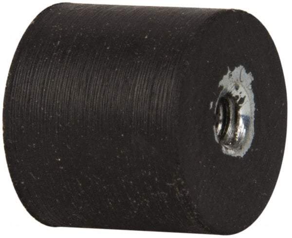Tech Products - 26 Lb Capacity, 6-32 Plate/Plate Vibration Isolator - 9/16" Diam, 1/2" High - Exact Tool & Supply