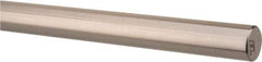 Thomson Industries - 10mm Diam, 3' Long, Steel Standard Round Linear Shafting - 60-65C Hardness, .3937/.3932 Tolerance - Exact Tool & Supply