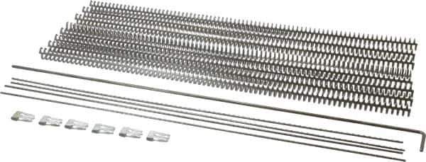 Value Collection - Conveyor Belt Lacing - 18" OAL x 18" Belt Width, 1/8 to 5/32" Belt - Exact Tool & Supply