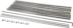 Value Collection - Conveyor Belt Lacing - 18" OAL x 18" Belt Width, 1/8 to 5/32" Belt - Exact Tool & Supply