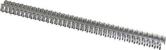 Value Collection - Conveyor Belt Lacing - 12" OAL x 12" Belt Width, 3/16 to 7/32" Belt - Exact Tool & Supply