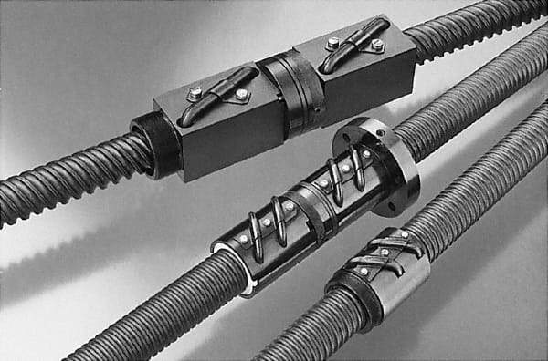 Thomson Industries - 3" Long, Standard Ballnut - 1" Lead Width, 1" Ball Circle Diam - Exact Tool & Supply