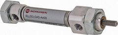 Norgren - 1/2" Stroke x 5/16" Bore Double Acting Air Cylinder - 10-32 Port, 5-40 Rod Thread - Exact Tool & Supply