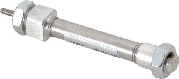 Norgren - 1/2" Stroke Single Acting Air Cylinder - 10-32 Port, 10-32 Rod Thread - Exact Tool & Supply