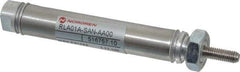 Norgren - 1" Stroke Single Acting Air Cylinder - 10-32 Port, 10-32 Rod Thread - Exact Tool & Supply