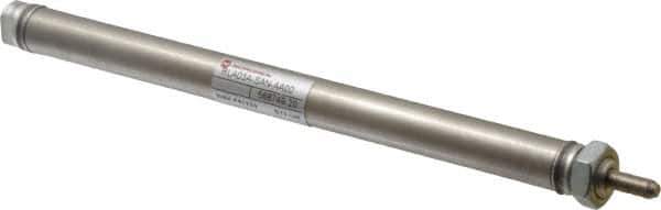 Norgren - 3" Stroke Single Acting Air Cylinder - 10-32 Port, 10-32 Rod Thread - Exact Tool & Supply
