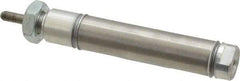 Norgren - 1-1/2" Stroke x 9/16" Bore Double Acting Air Cylinder - 10-32 Port, 10-32 Rod Thread - Exact Tool & Supply