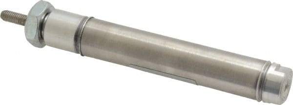 Norgren - 2" Stroke x 9/16" Bore Double Acting Air Cylinder - 10-32 Port, 10-32 Rod Thread - Exact Tool & Supply