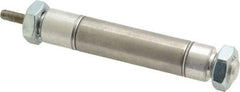 Norgren - 1" Stroke x 9/16" Bore Double Acting Air Cylinder - 10-32 Port, 10-32 Rod Thread - Exact Tool & Supply