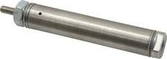 Norgren - 2" Stroke x 3/4" Bore Single Acting Air Cylinder - 1/8 Port, 1/4-28 Rod Thread - Exact Tool & Supply