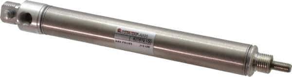 Norgren - 3" Stroke x 3/4" Bore Single Acting Air Cylinder - 1/8 Port, 1/4-28 Rod Thread - Exact Tool & Supply