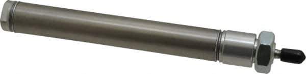 Norgren - 4" Stroke x 3/4" Bore Double Acting Air Cylinder - 1/8 Port, 1/4-28 Rod Thread - Exact Tool & Supply
