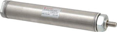 Norgren - 3" Stroke x 1-1/16" Bore Single Acting Air Cylinder - 1/8 Port, 5/16-24 Rod Thread - Exact Tool & Supply