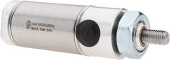 Norgren - 1/2" Stroke x 1-1/16" Bore Double Acting Air Cylinder - 1/8 Port, 5/16-24 Rod Thread - Exact Tool & Supply