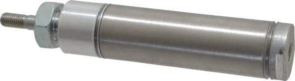 Norgren - 2" Stroke x 1-1/16" Bore Double Acting Air Cylinder - 1/8 Port, 5/16-24 Rod Thread - Exact Tool & Supply
