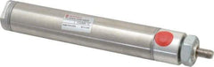 Norgren - 4" Stroke x 1-1/16" Bore Double Acting Air Cylinder - 1/8 Port, 5/16-24 Rod Thread - Exact Tool & Supply