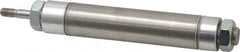 Norgren - 3" Stroke x 1-1/16" Bore Double Acting Air Cylinder - 1/8 Port, 5/16-24 Rod Thread - Exact Tool & Supply