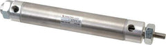 Norgren - 4" Stroke x 1-1/16" Bore Double Acting Air Cylinder - 1/8 Port, 5/16-24 Rod Thread - Exact Tool & Supply