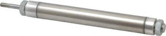 Norgren - 6" Stroke x 1-1/16" Bore Double Acting Air Cylinder - 1/8 Port, 5/16-24 Rod Thread - Exact Tool & Supply