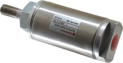 Norgren - 1" Stroke x 1-1/2" Bore Single Acting Air Cylinder - 1/8 Port, 7/16-20 Rod Thread - Exact Tool & Supply