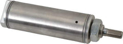 Norgren - 2" Stroke x 1-1/2" Bore Single Acting Air Cylinder - 1/8 Port, 7/16-20 Rod Thread - Exact Tool & Supply