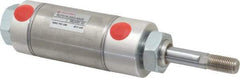 Norgren - 1" Stroke x 1-1/2" Bore Double Acting Air Cylinder - 1/8 Port, 7/16-20 Rod Thread - Exact Tool & Supply