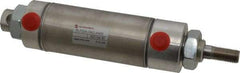 Norgren - 2" Stroke x 1-1/2" Bore Double Acting Air Cylinder - 1/8 Port, 7/16-20 Rod Thread - Exact Tool & Supply