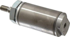 Norgren - 1" Stroke x 2" Bore Single Acting Air Cylinder - 1/4 Port, 1/2-20 Rod Thread - Exact Tool & Supply