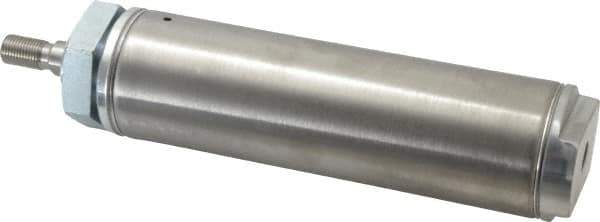 Norgren - 3" Stroke x 2" Bore Single Acting Air Cylinder - 1/4 Port, 1/2-20 Rod Thread - Exact Tool & Supply