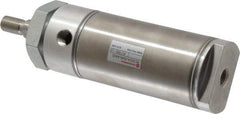 Norgren - 2" Stroke x 2" Bore Double Acting Air Cylinder - 1/4 Port, 1/2-20 Rod Thread - Exact Tool & Supply
